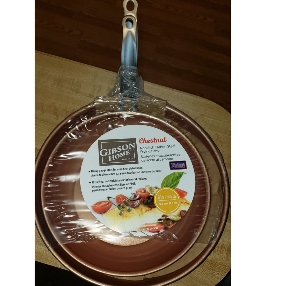 New Gibson Cooper  2pc Cooking Pans set